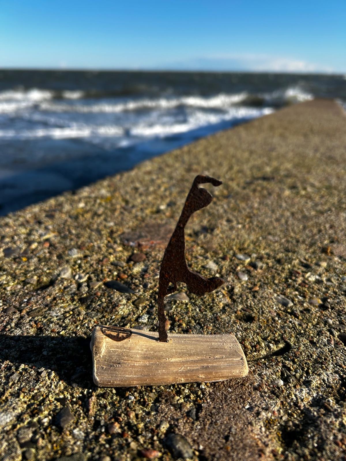 Tiny Driftwood Skulptur „Sylt“ – klein, fein, nordisch echt