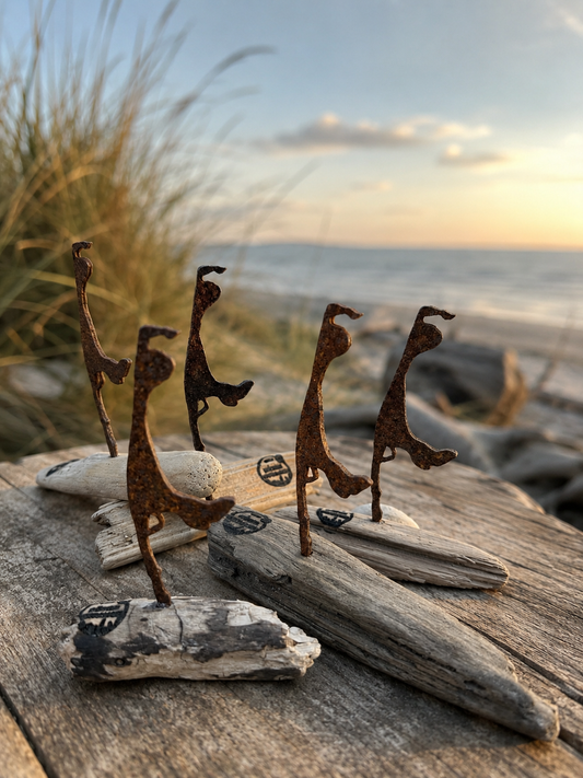 Tiny Driftwood Skulptur „Sylt“ – klein, fein, nordisch echt