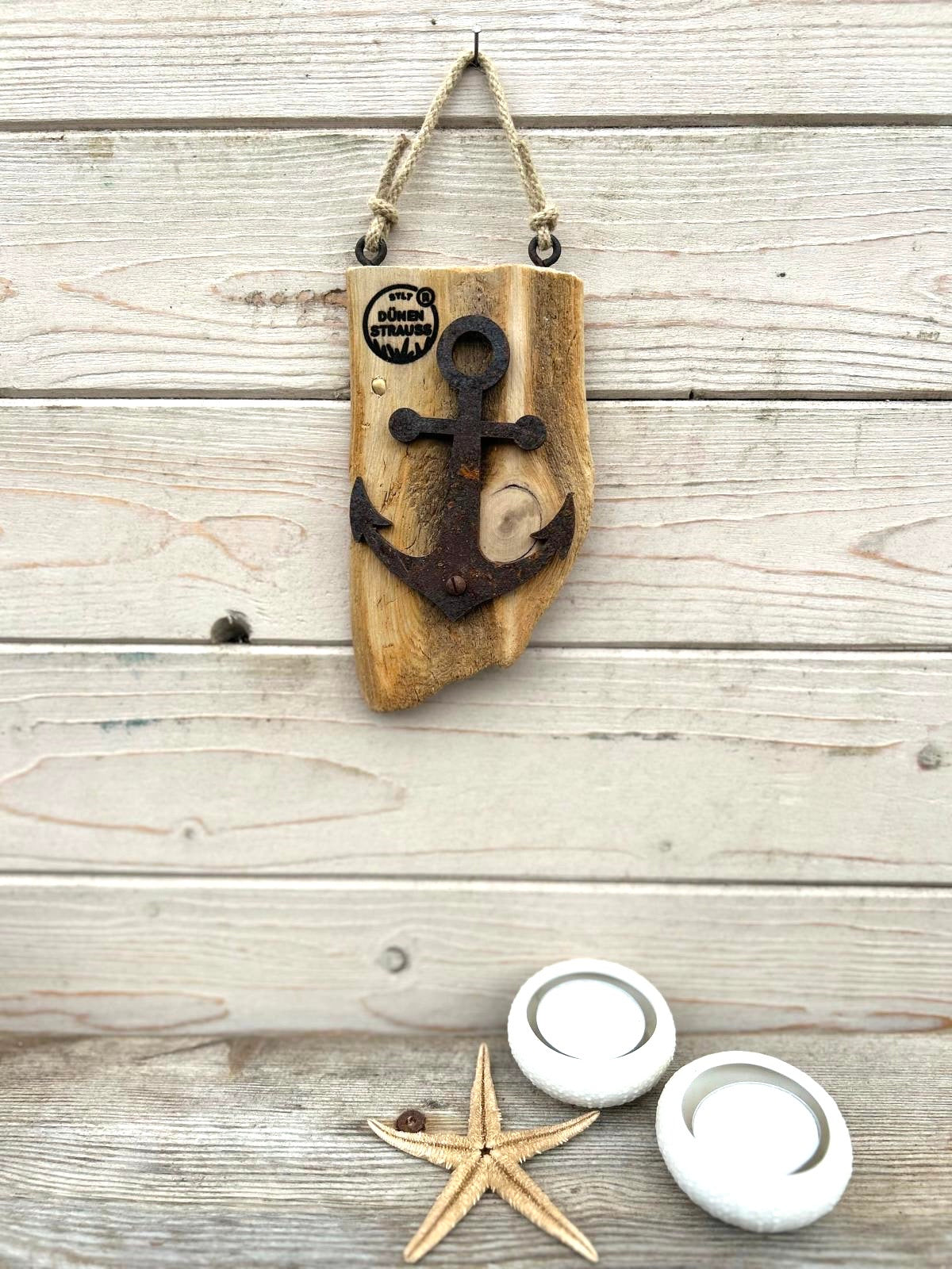 Driftwood-Schild • ⚓️ Anker