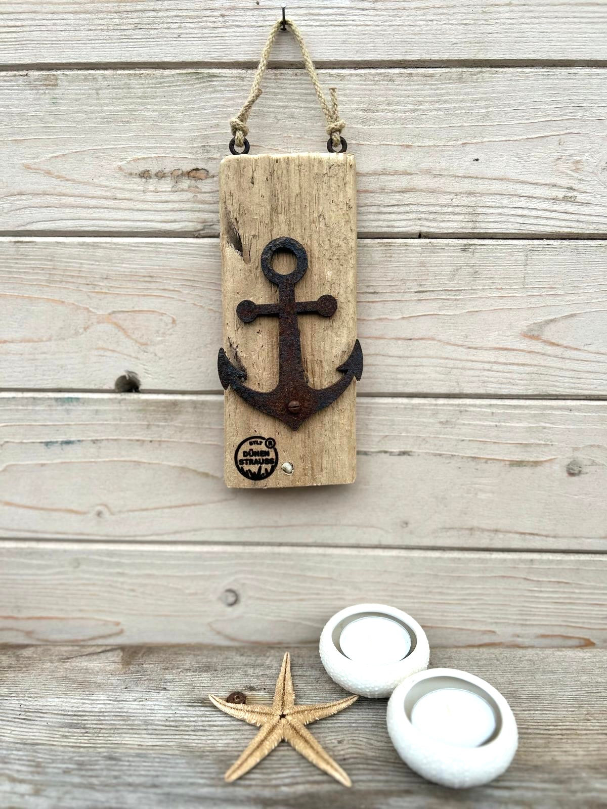 Driftwood-Schild • ⚓️ Anker