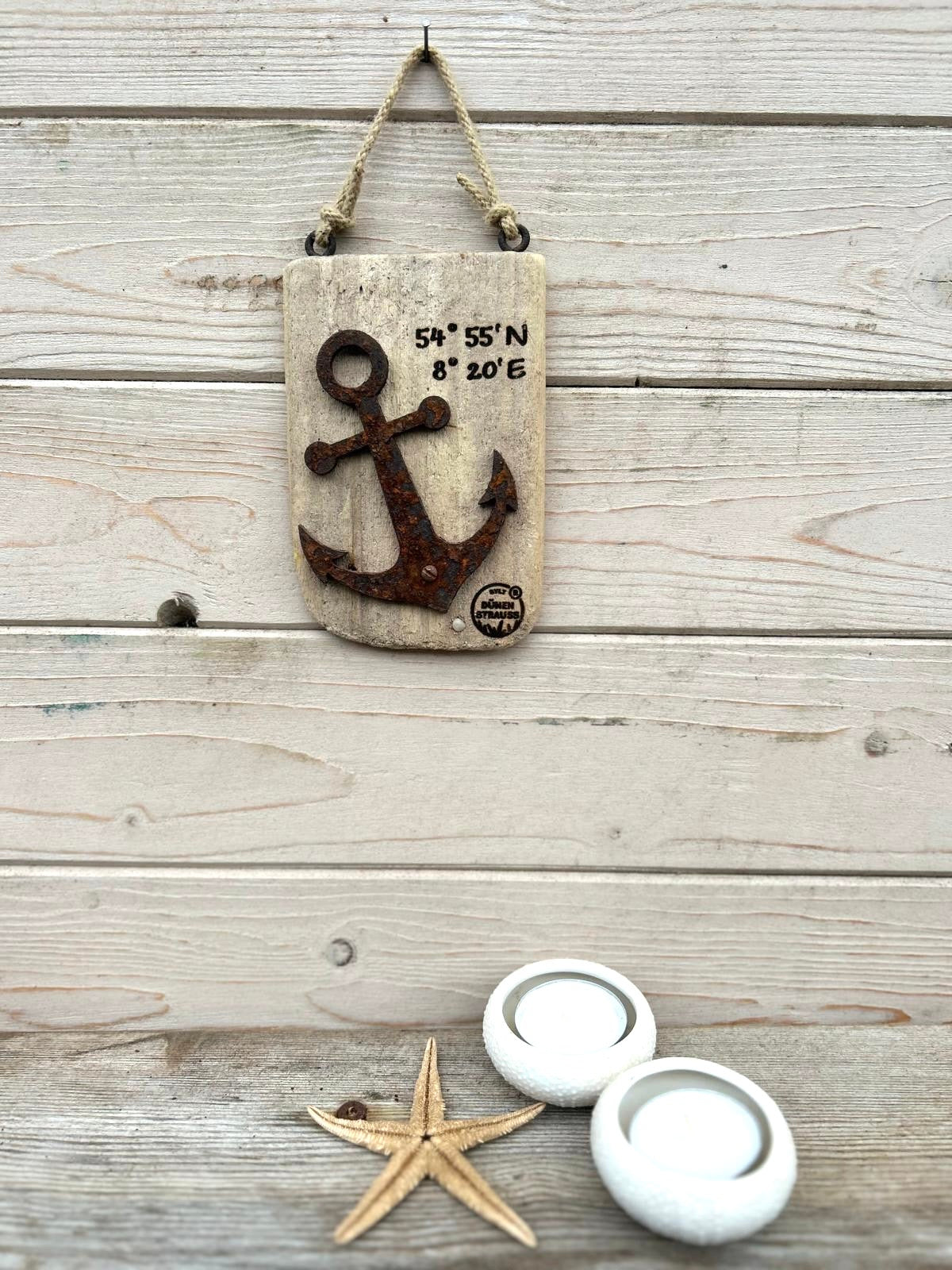 Driftwood-Schild • ⚓️ Anker