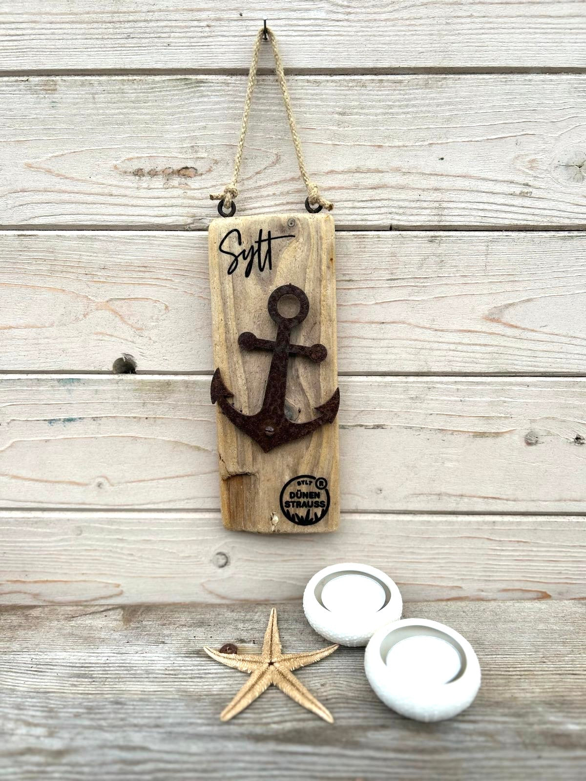 Driftwood-Schild • ⚓️ Anker