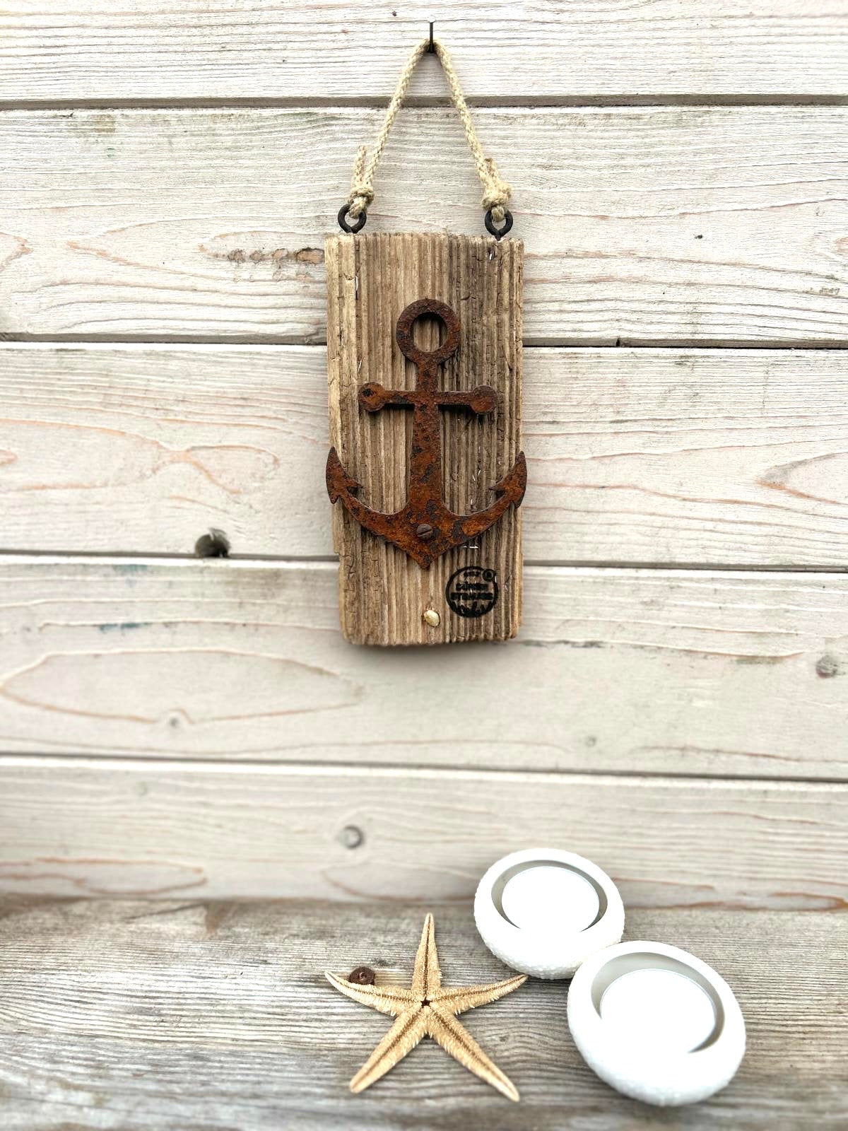 Driftwood-Schild • ⚓️ Anker