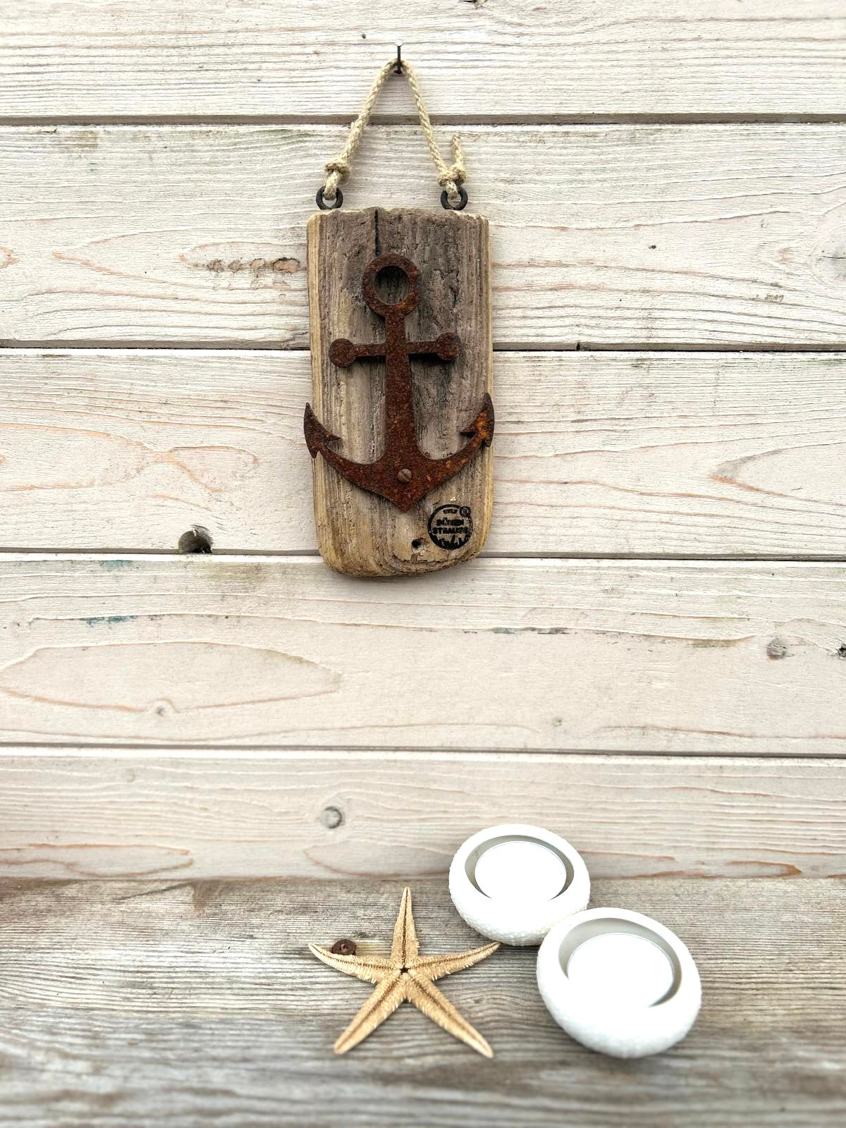 Driftwood-Schild • ⚓️ Anker