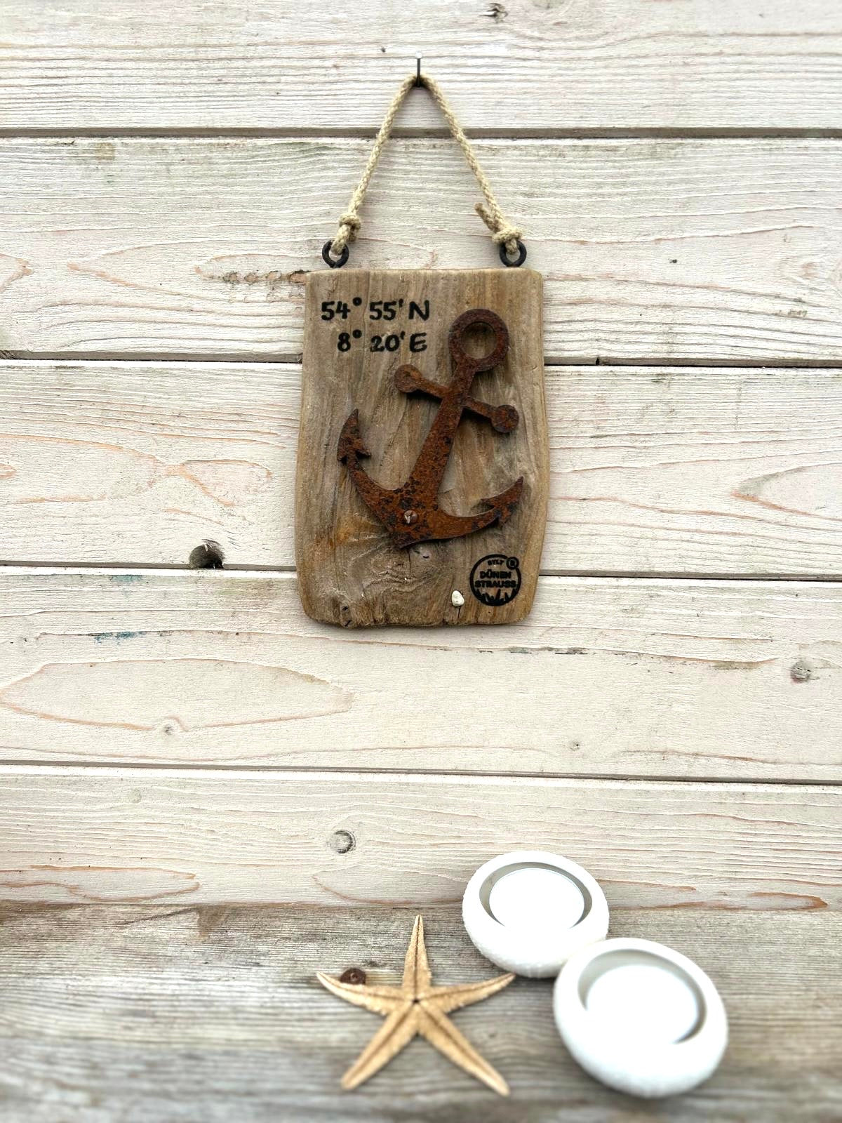 Driftwood-Schild • ⚓️ Anker