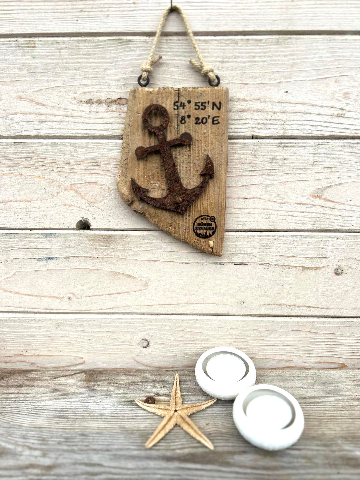Driftwood-Schild • ⚓️ Anker