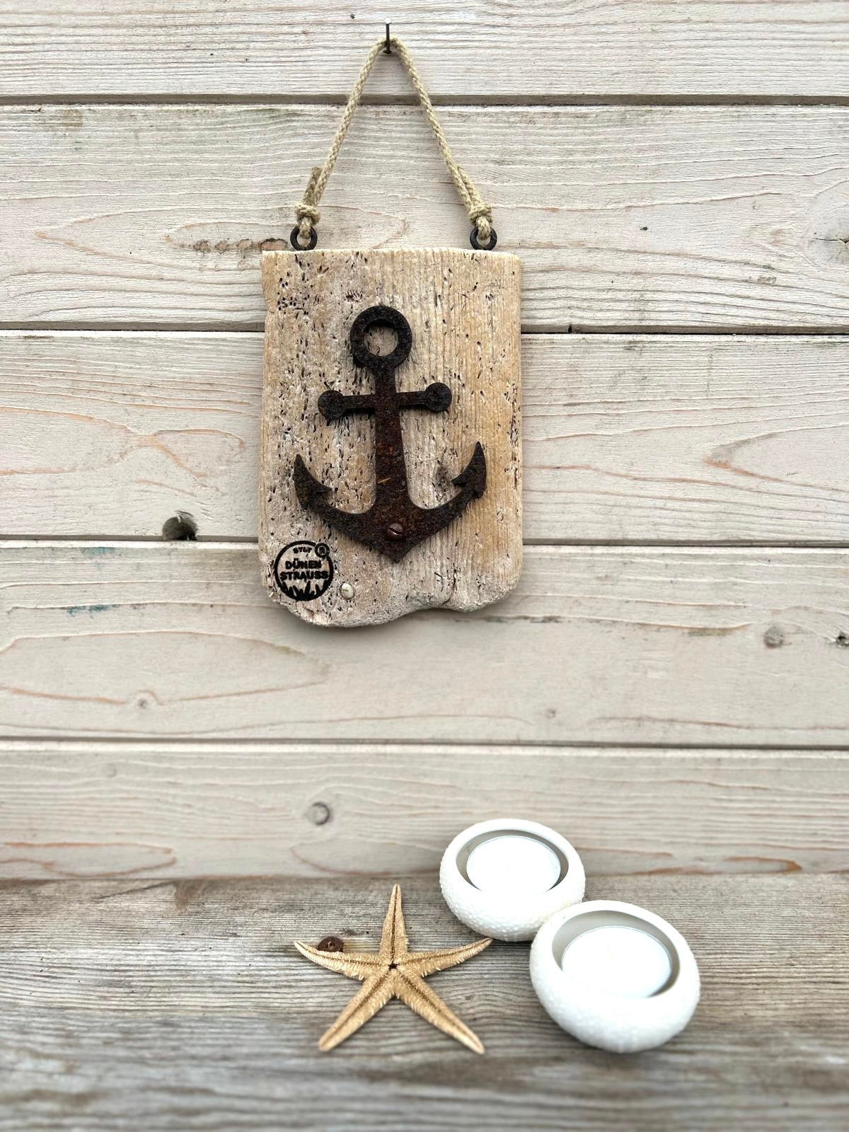 Driftwood-Schild • ⚓️ Anker