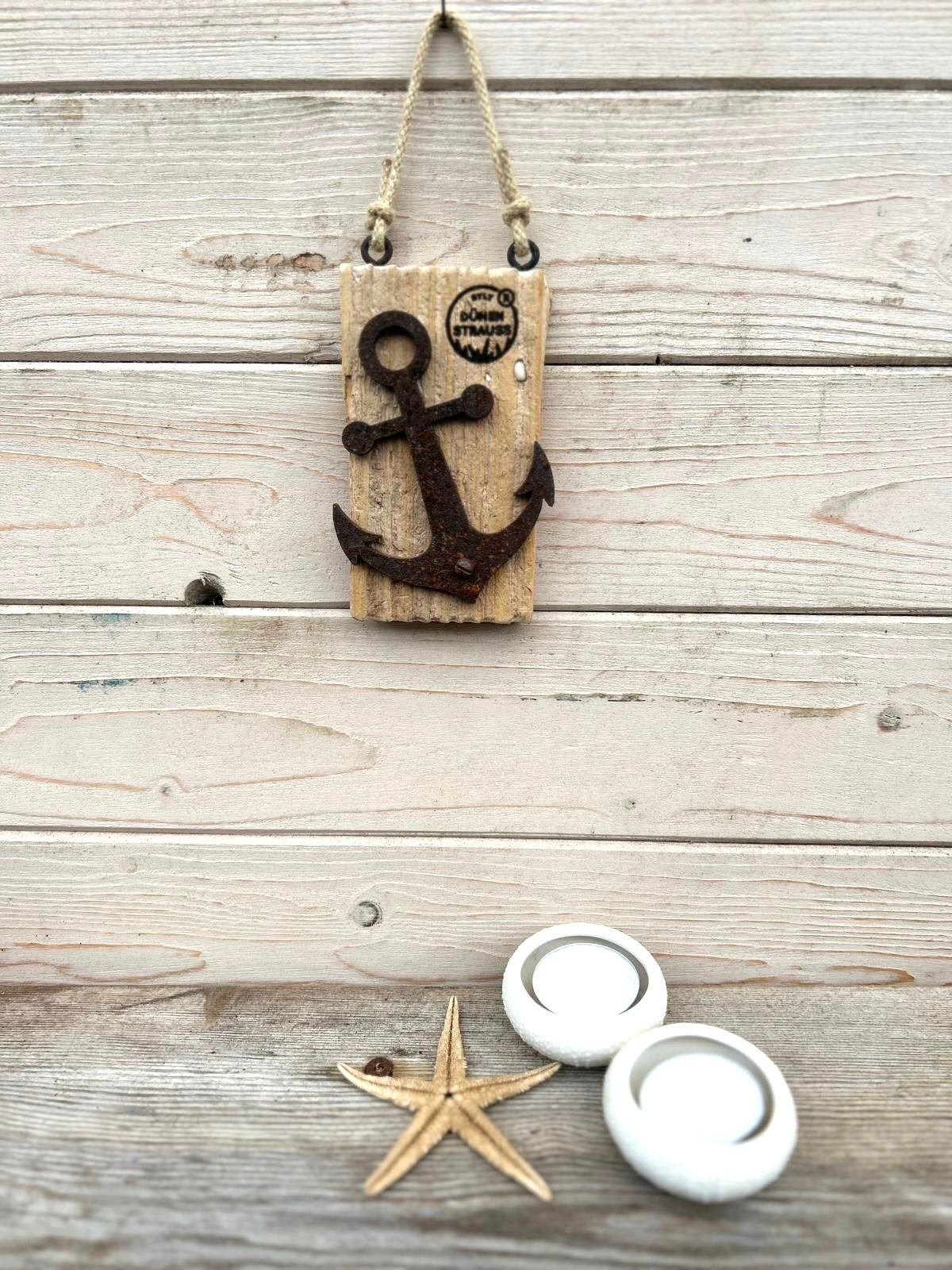 Driftwood-Schild • ⚓️ Anker