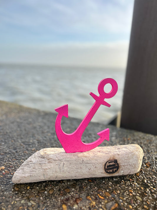 Driftwood "Anker" Skulptur