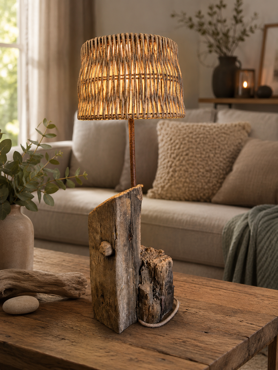 Driftwood Buhnenlampe ☛ UNIKATE