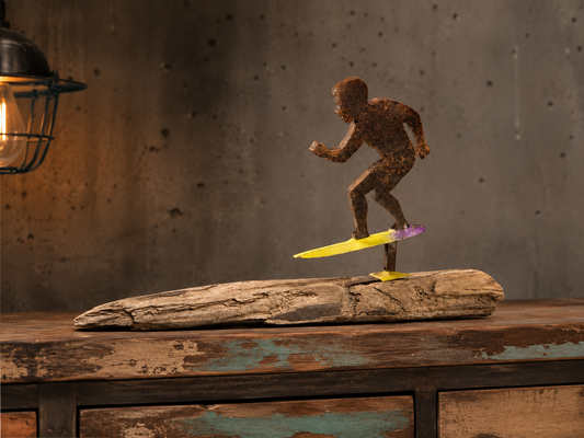 Driftwood Skulptur "Pumpfoiler"