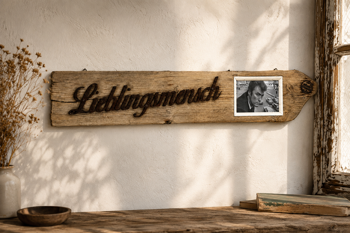 Driftwood Schild • Bilderrahmen • Lieblingsmensch