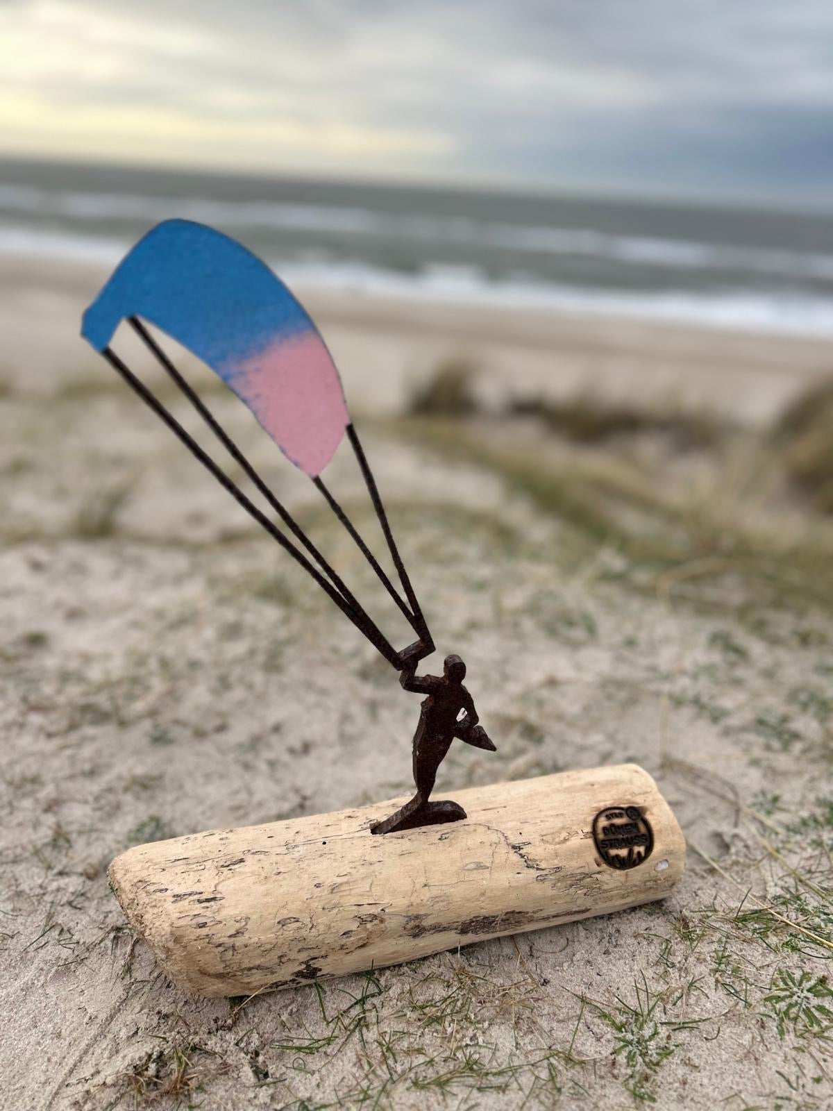 🏄 Driftwood Skulptur „Surfer“ – Wellen, Wind & Freiheit
