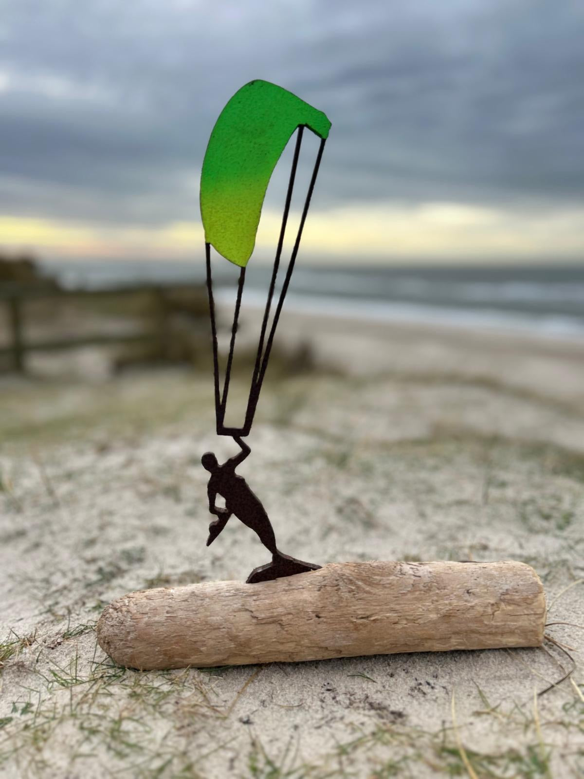 🏄 Driftwood Skulptur „Surfer“ – Wellen, Wind & Freiheit