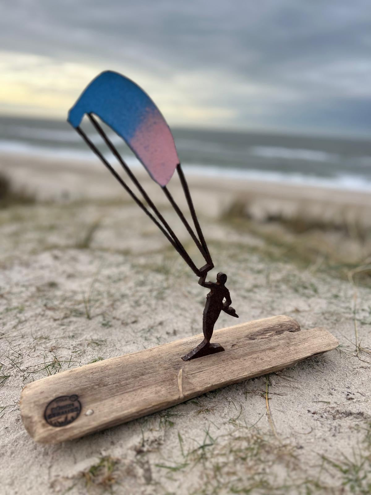 🏄 Driftwood Skulptur „Surfer“ – Wellen, Wind & Freiheit