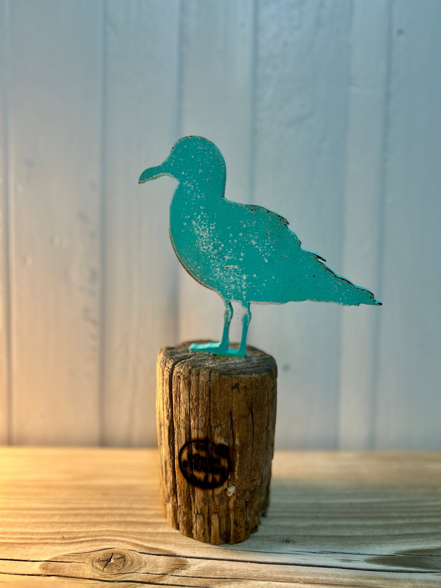 Driftwood Skulptur „Möwe Kalle“ – maritimes Unikat mit Sylter Seele