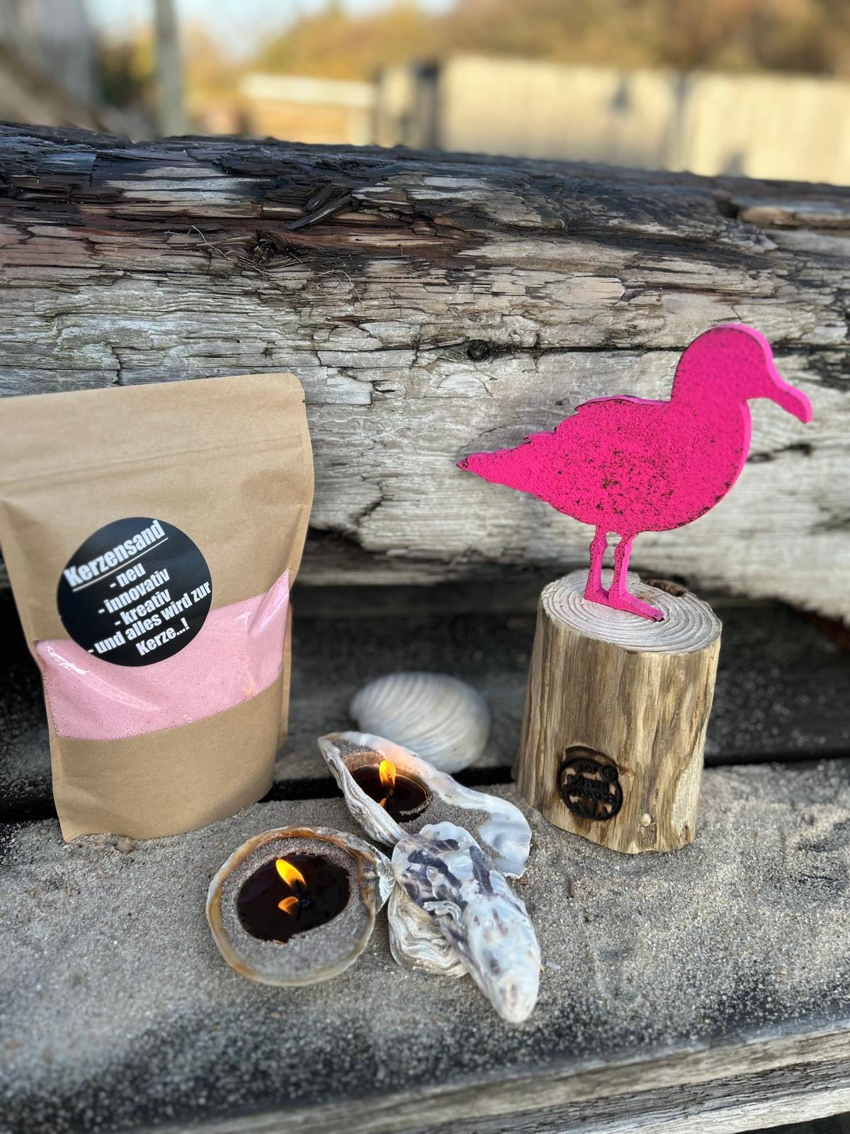 Driftwood Skulptur „Möwe Kalle“ – maritimes Unikat mit Sylter Seele