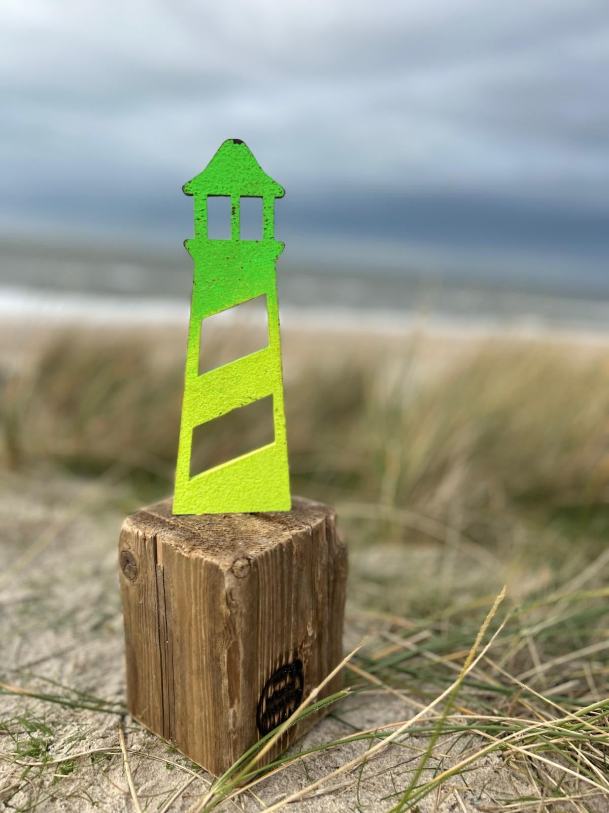 🌊 Driftwood Skulptur „Sylter Leuchtturm“ – Ein Stück Küste für Zuhause