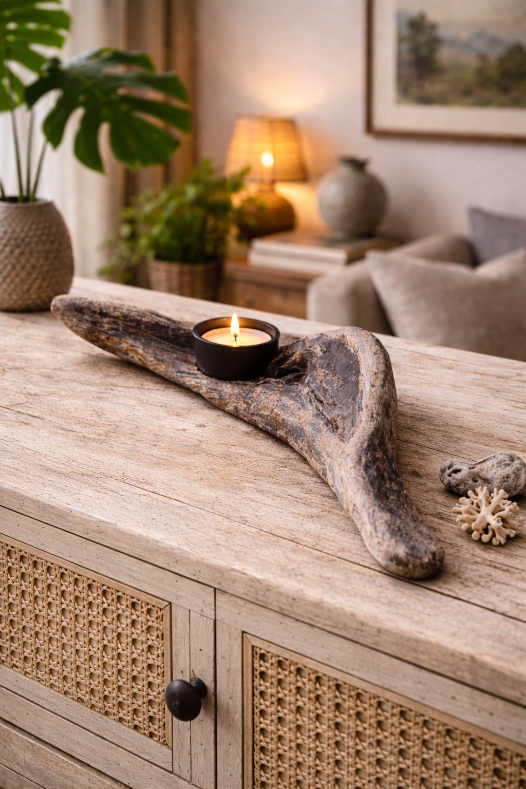 Driftwood Teelicht • Buhne