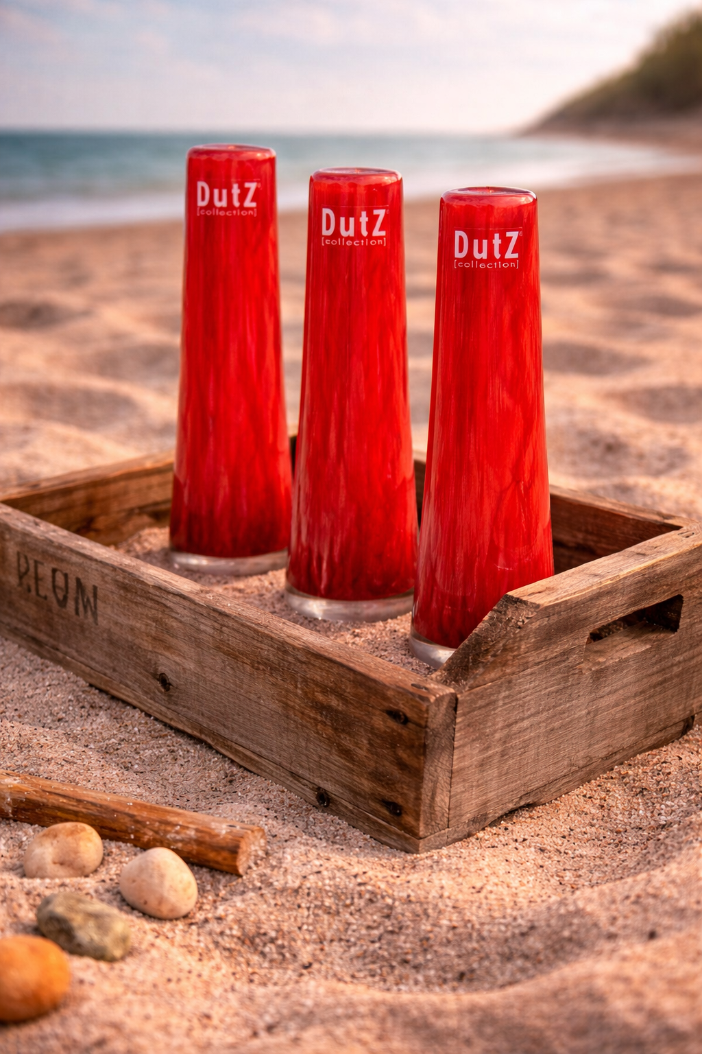 DutZ Vase · Solifleur · Red