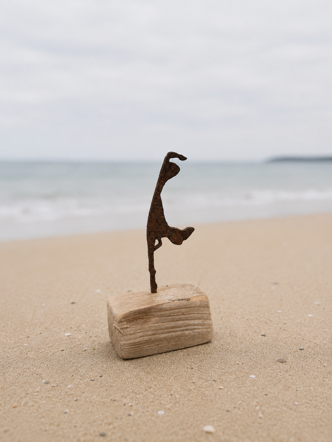 Tiny Driftwood Skulptur „Sylt“ – klein, fein, nordisch echt