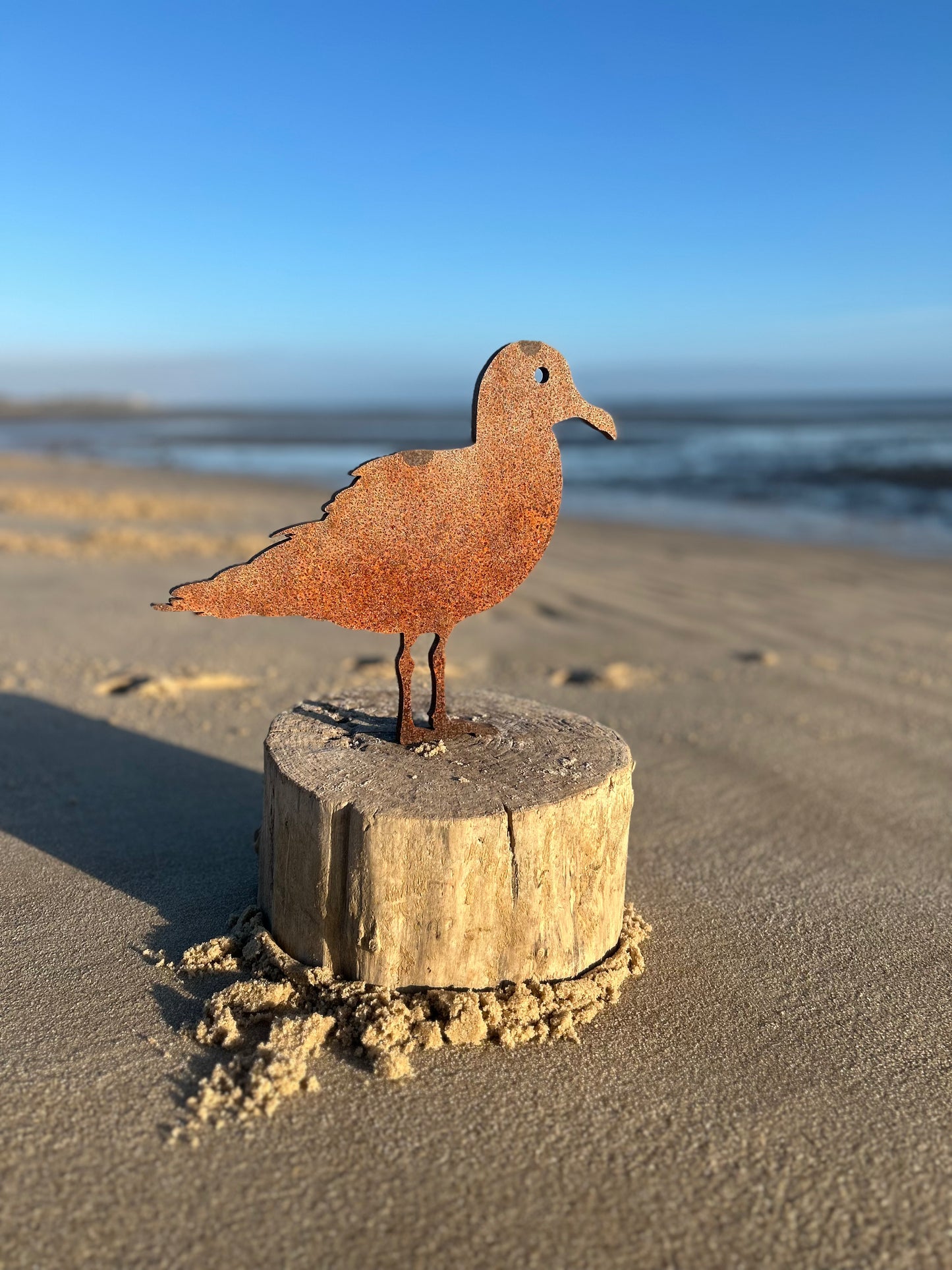 Große Driftwood-Skulptur