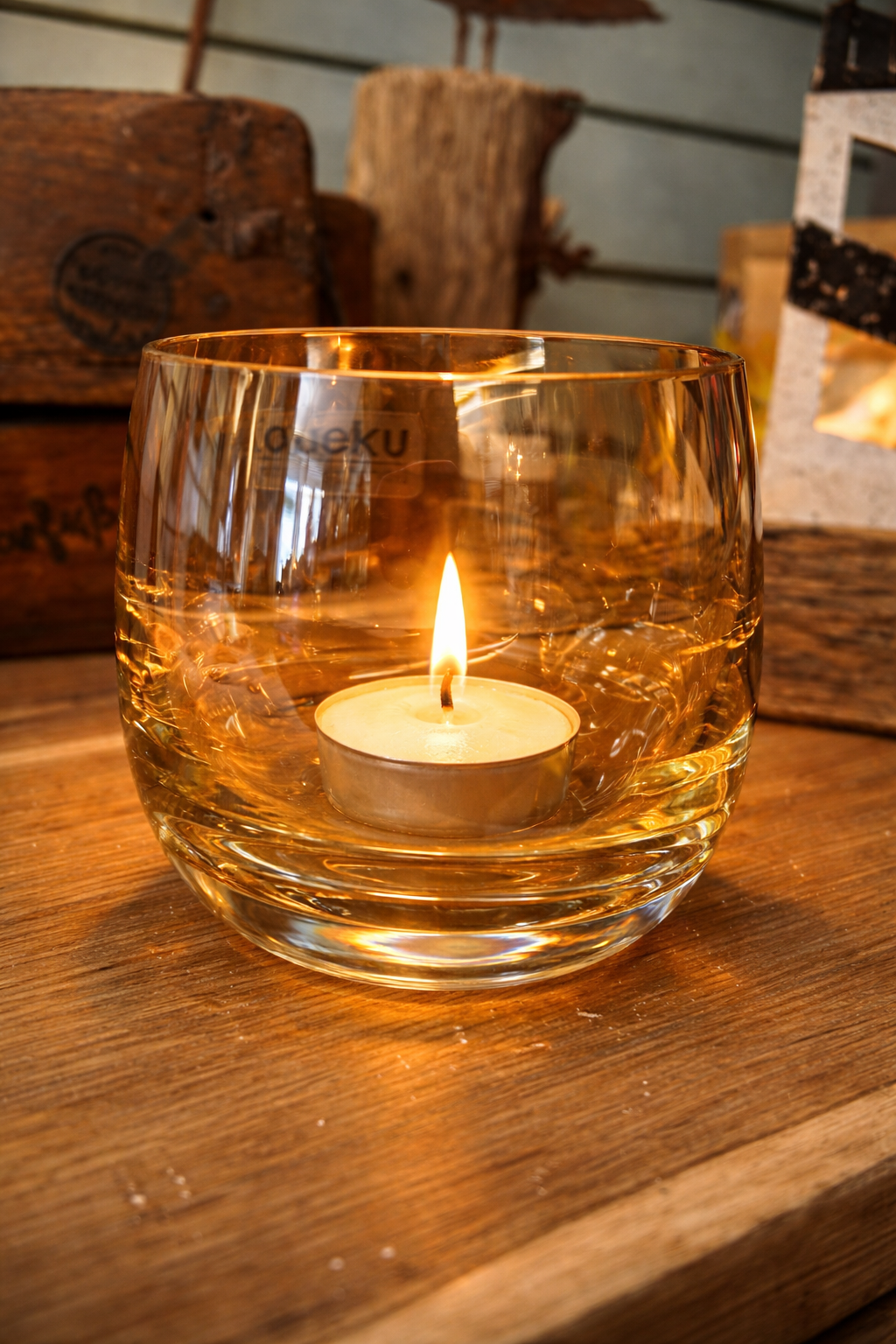 Kaheku Vase · Clear