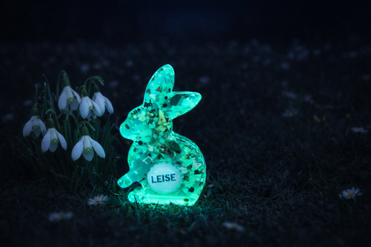 ✨Glow✨ Hasi oder  Ei mit Korken