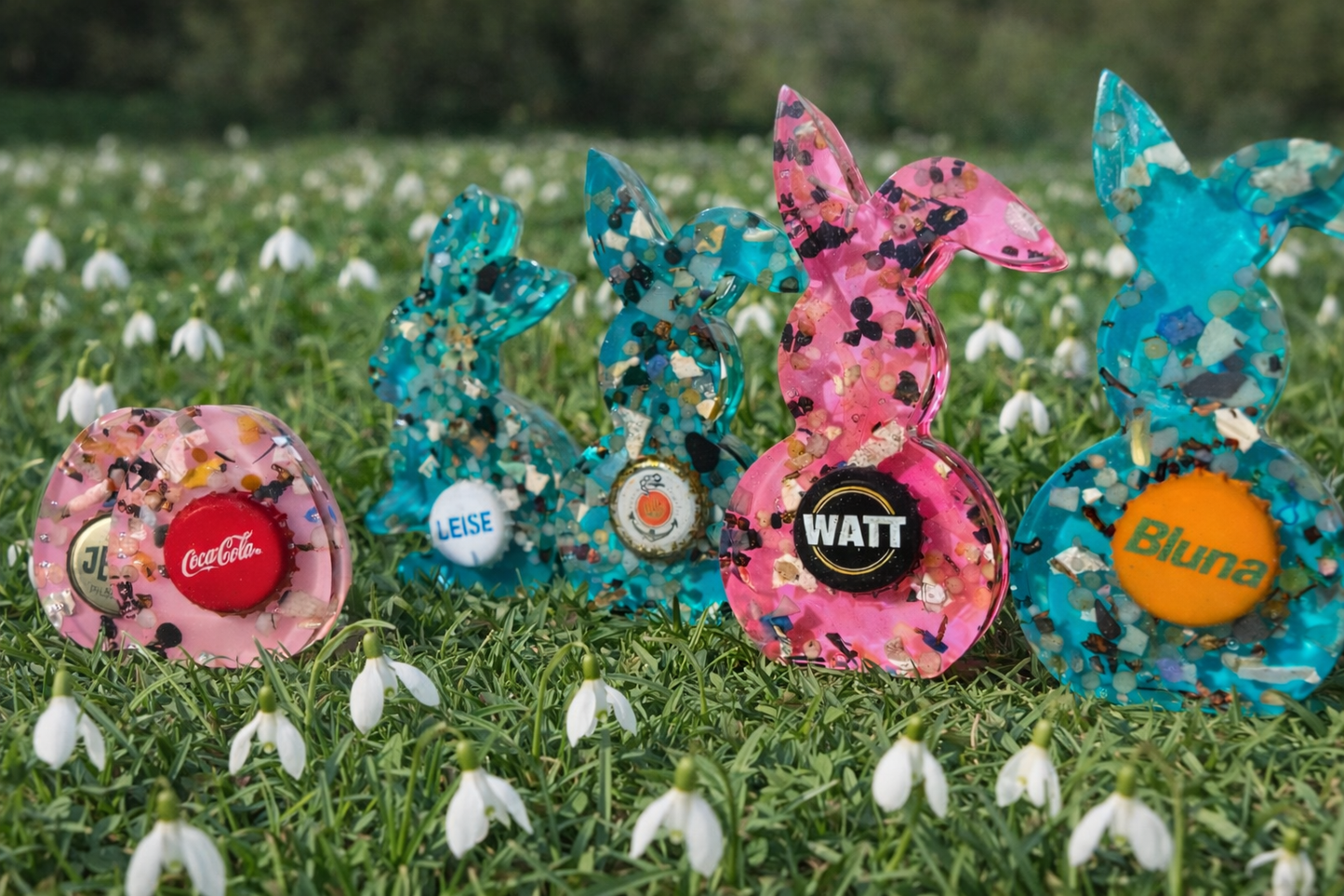 ✨Glow✨ Hasi oder  Ei mit Korken