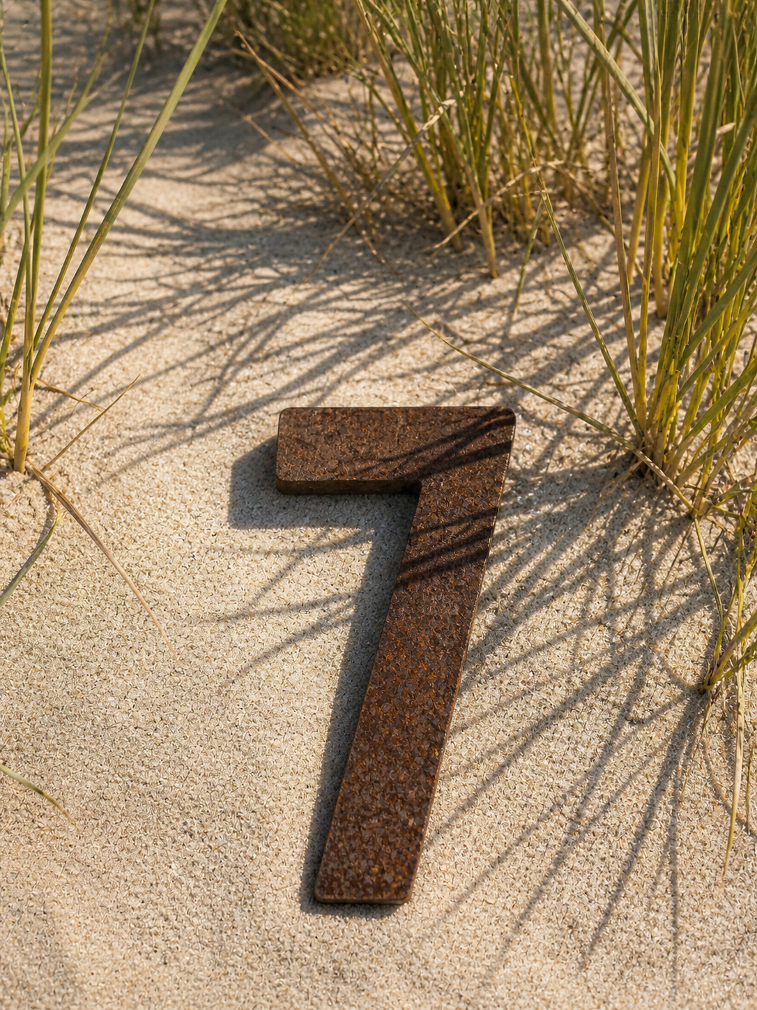 Hausnummer 20cm hoch (klassisch)