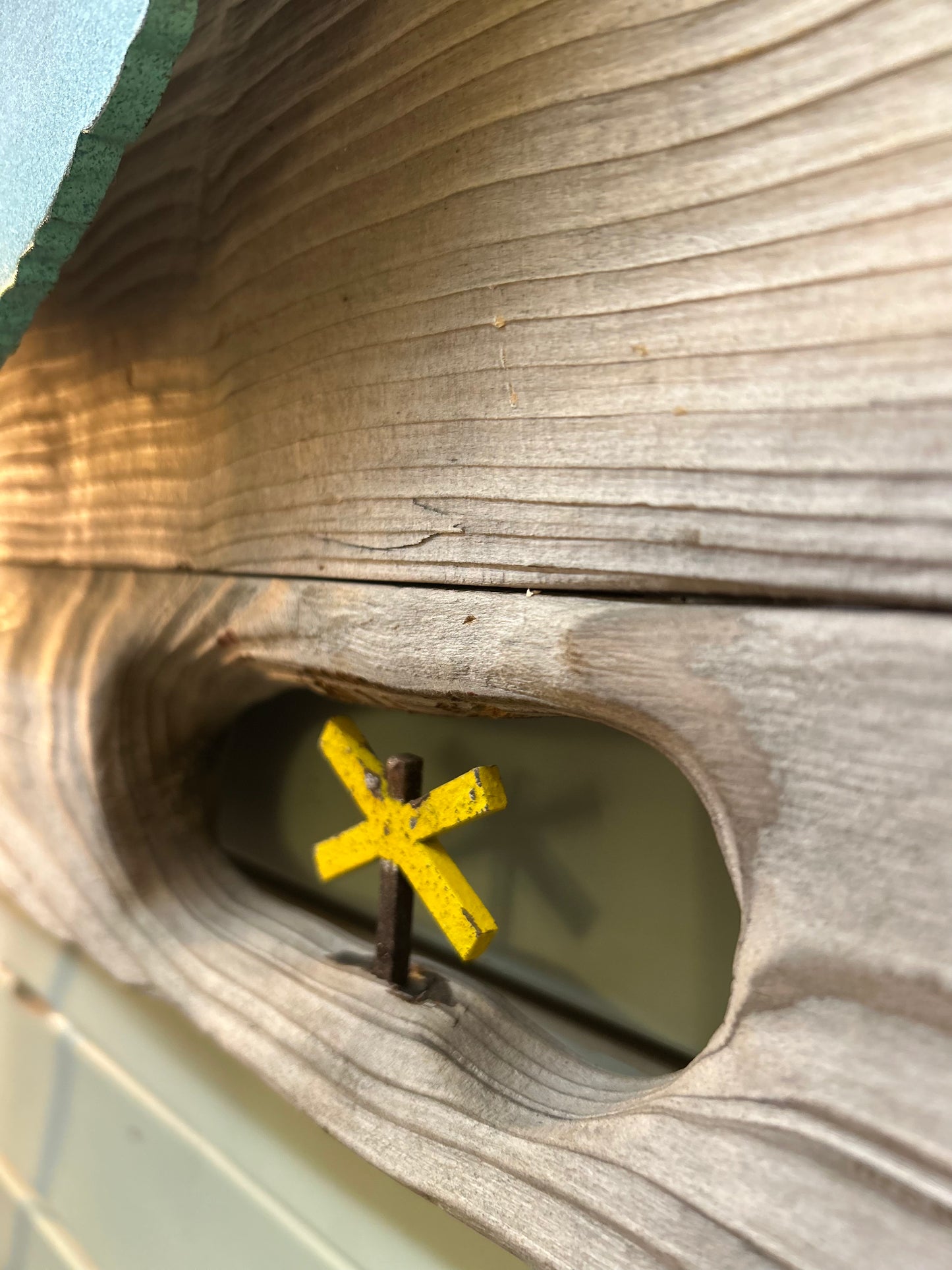 Driftwood-Welle Lampe