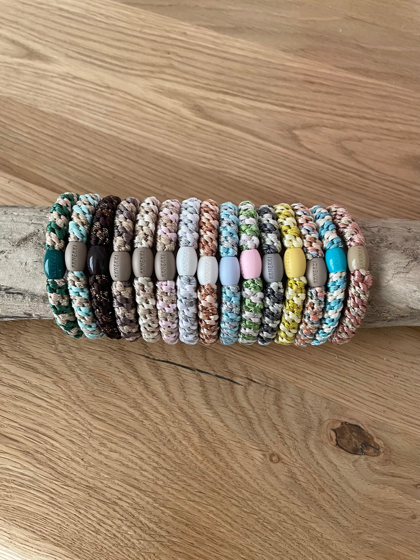 KKNEKKI  Haar & Armbänder | Glitter Stripe