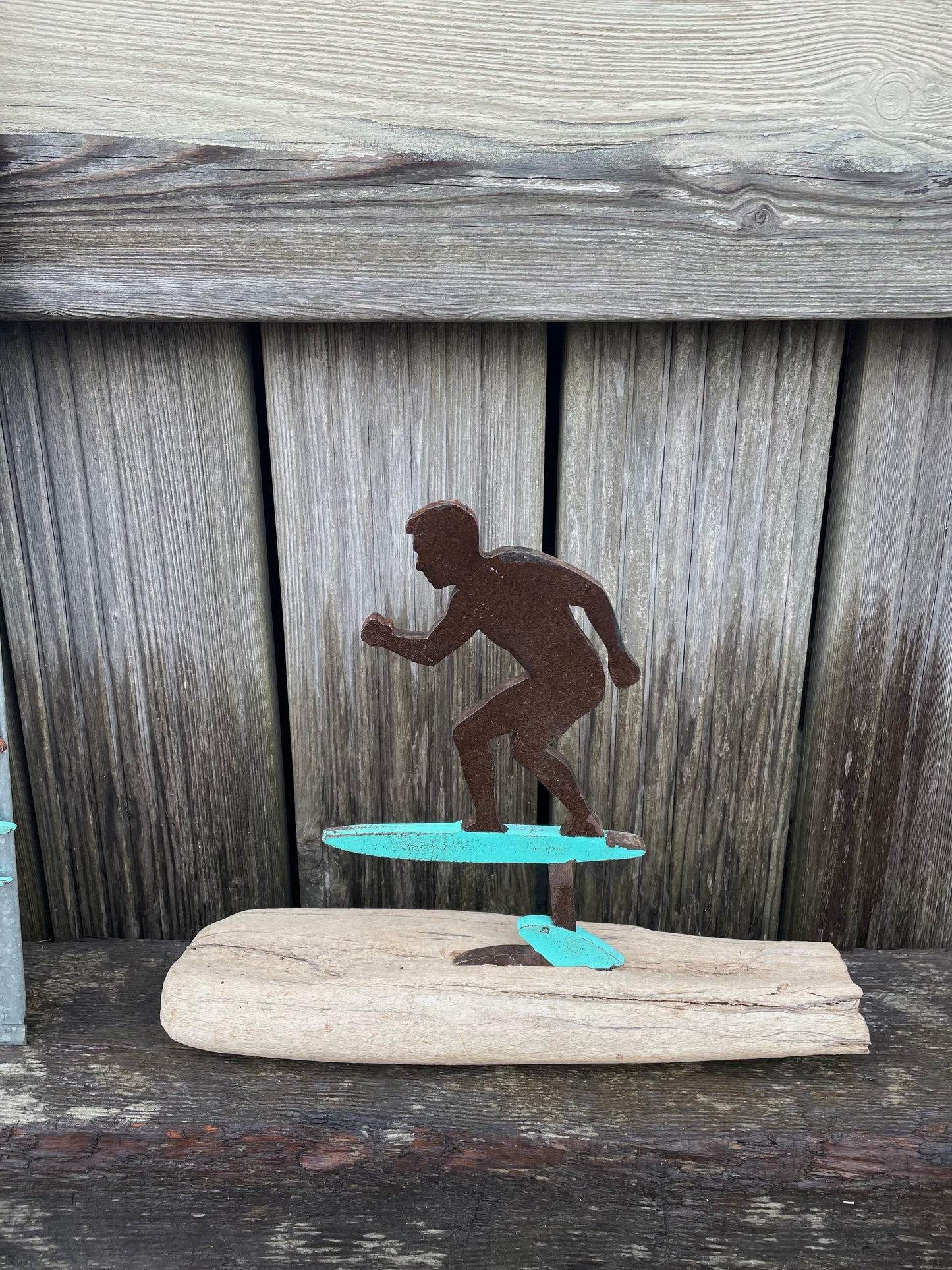 Driftwood Skulptur „Wellenreiter🏄, Kiter, Surfer, Wingfoiler, Kids & mehr...