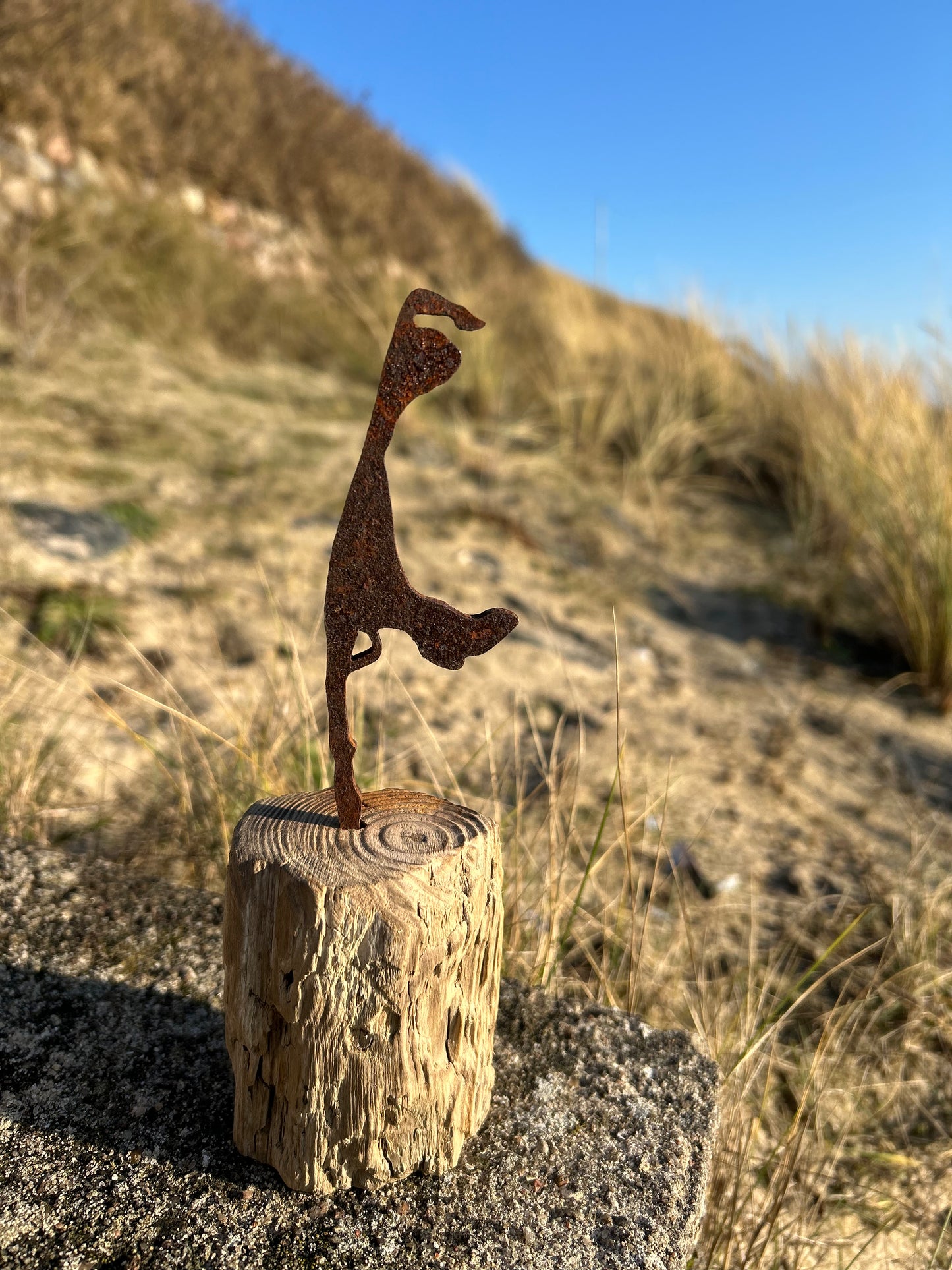 Mini Driftwood Skulptur „Sylt“ – klein, nordisch, einzigartig