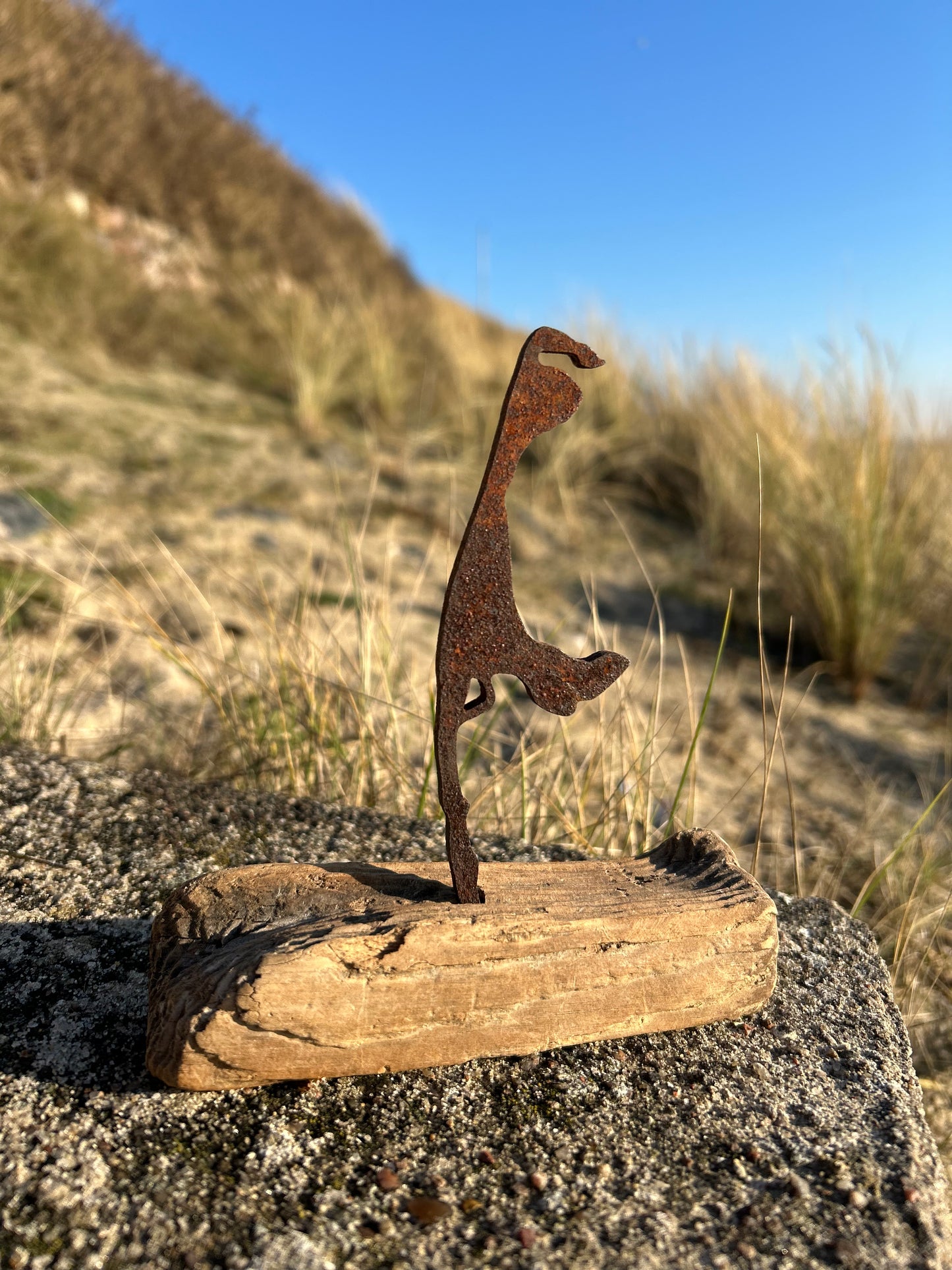 Mini Driftwood Skulptur „Sylt“ – klein, nordisch, einzigartig