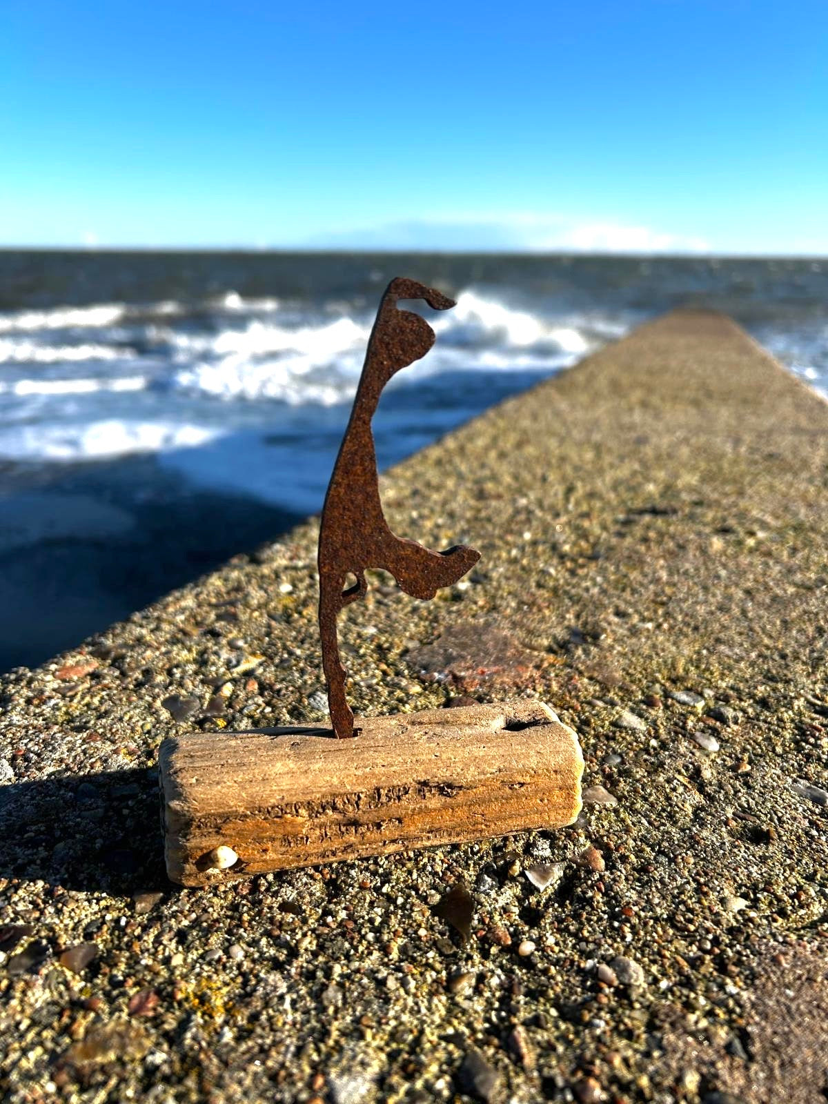 Mini Driftwood Skulptur „Sylt“ – klein, nordisch, einzigartig