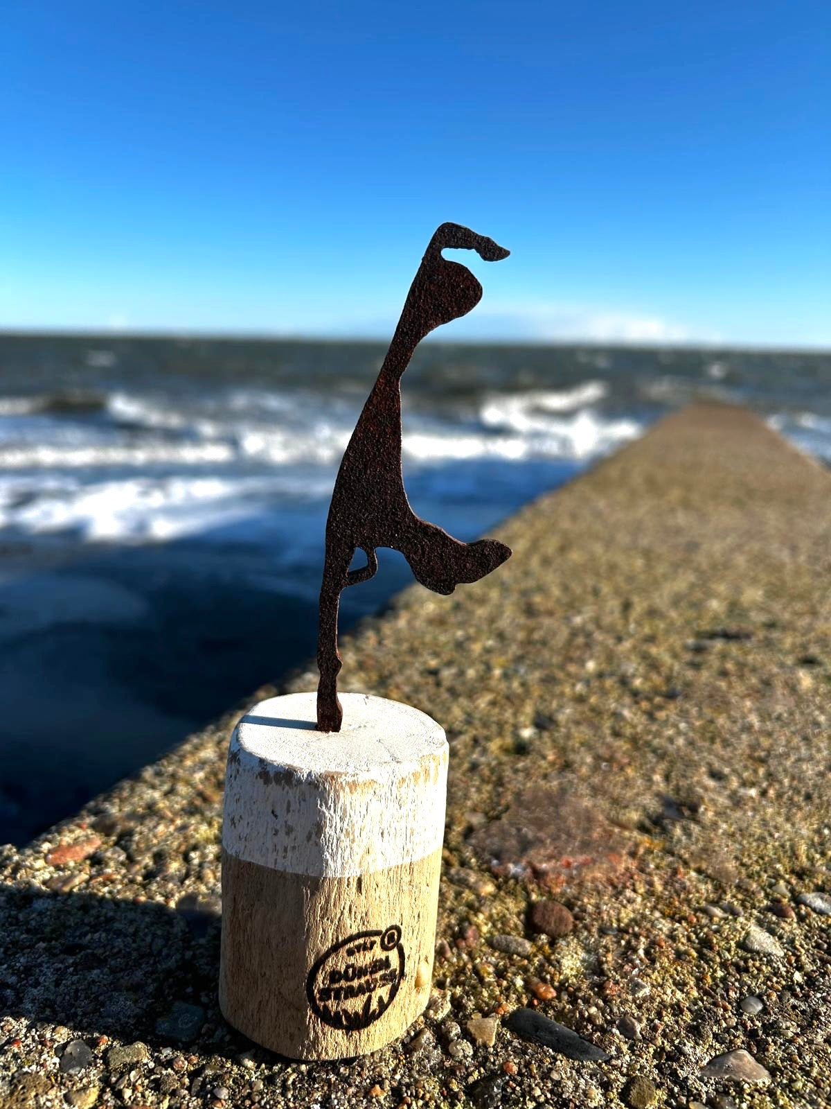 Mini Driftwood Skulptur „Sylt“ – klein, nordisch, einzigartig