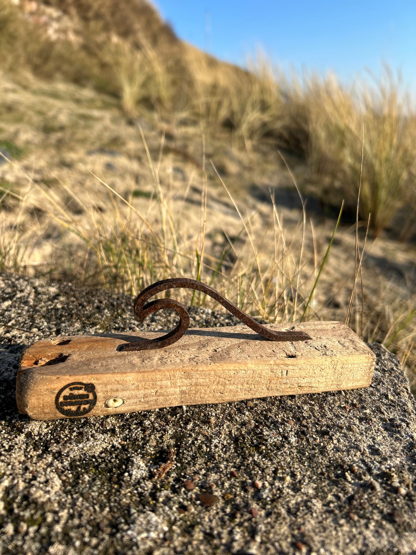 🌊 Mini Driftwood Skulptur „Welle“ – klein, natürlich, einzigartig