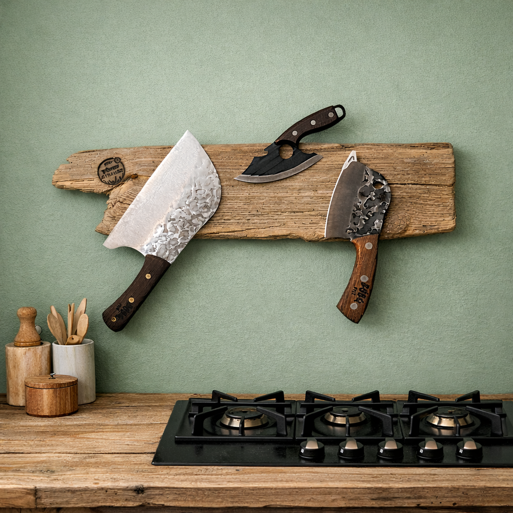 Driftwood - Magnet- Messerboard