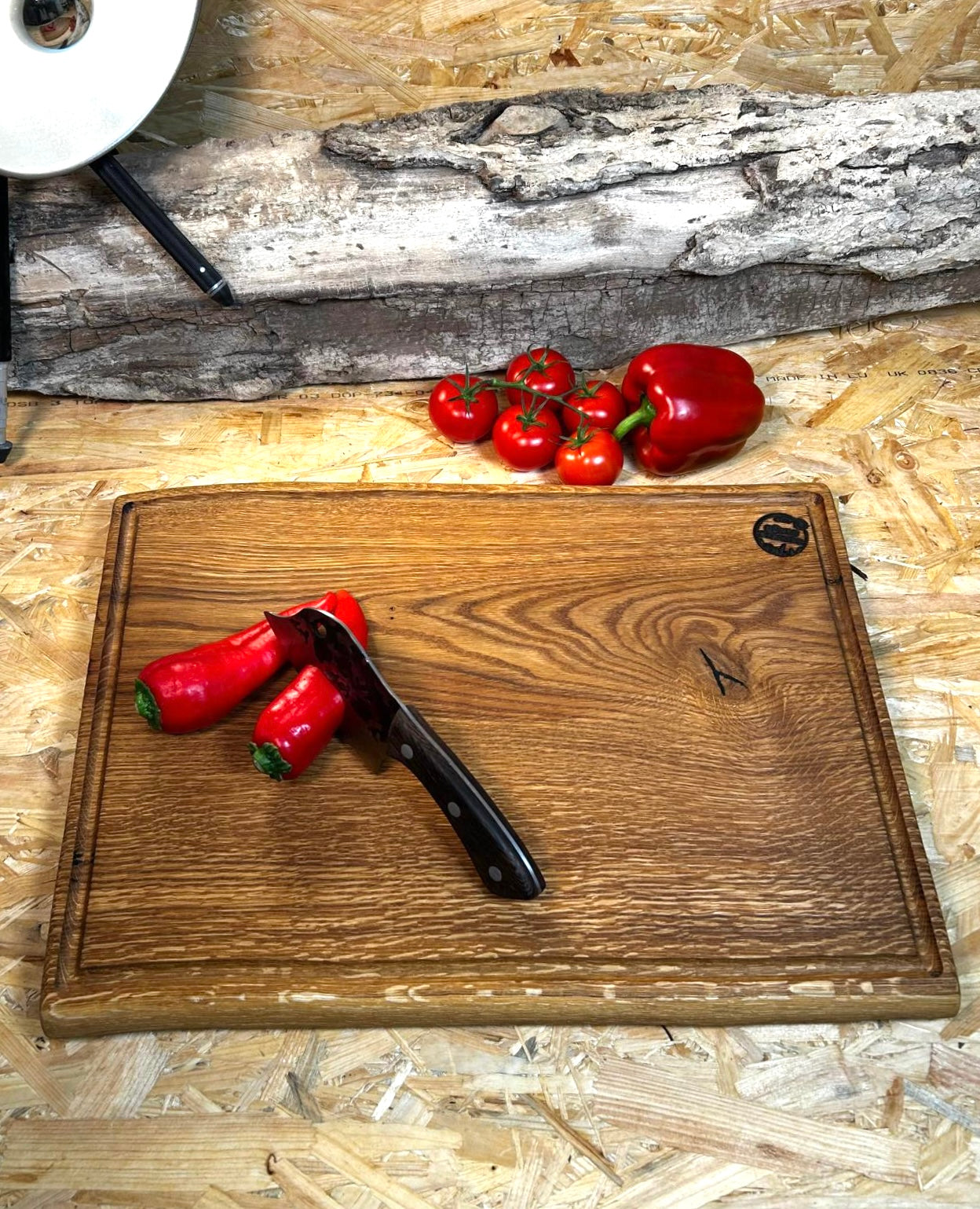 Sylter-Bohle Schneidebrett • Mit & ohne Saftrille