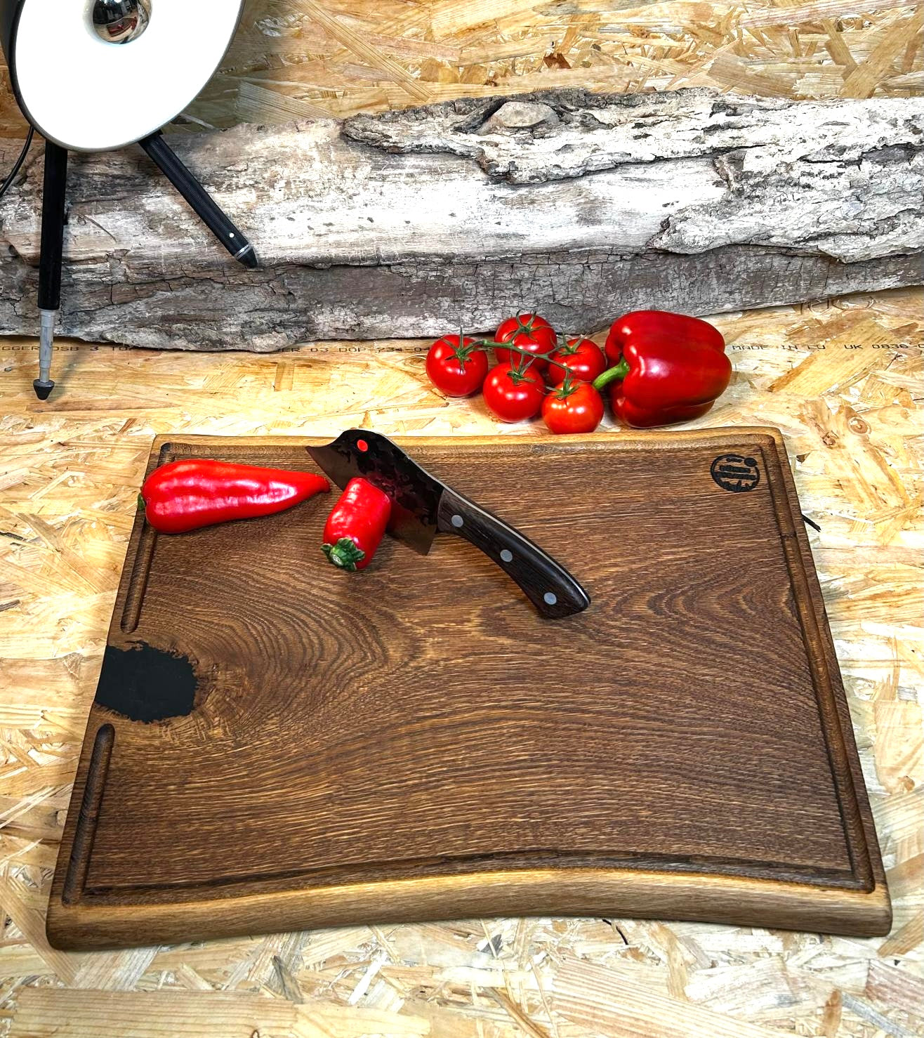 Sylter-Bohle Schneidebrett • Mit & ohne Saftrille