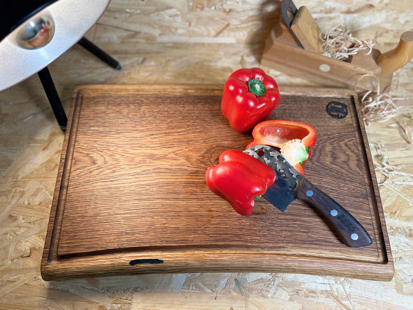 Sylter-Bohle Schneidebrett • Mit & ohne Saftrille