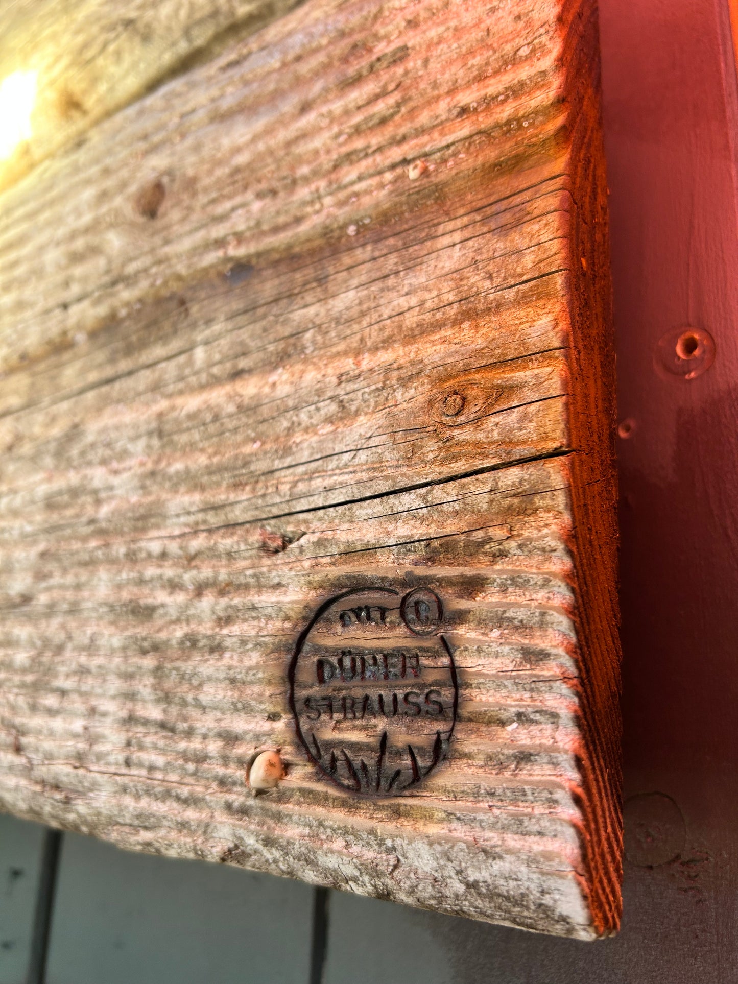 Driftwood-Welle Lampe